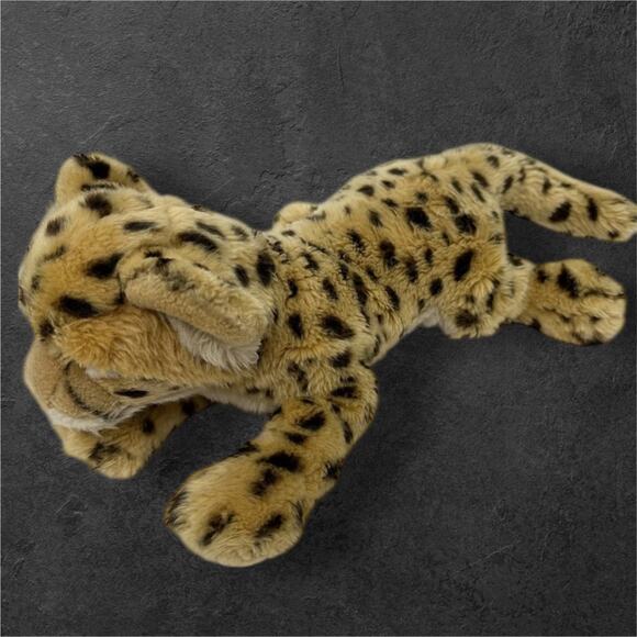 SOS Magnussen Home Rare Realistic Cheetah Plush Save Our Space Plushie 14” - Picture 3 of 9